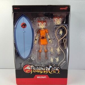 Super7 Thundercats Ultimates WilyKat Action Figure Spaceboard Accessories New
